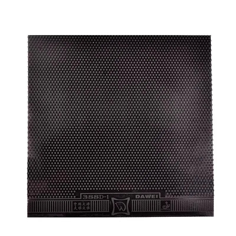 Dawei Long Pimples Out Table Tennis Rubber 388D-1 OX , ITTF Listed Ping Pong Rubber Pips Out for Defensive and Offensive Players GreatEagleInc