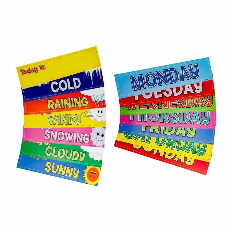 Days of the Week Cards Hygloss Products