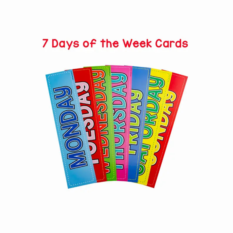 Days of the Week Cards Hygloss Products