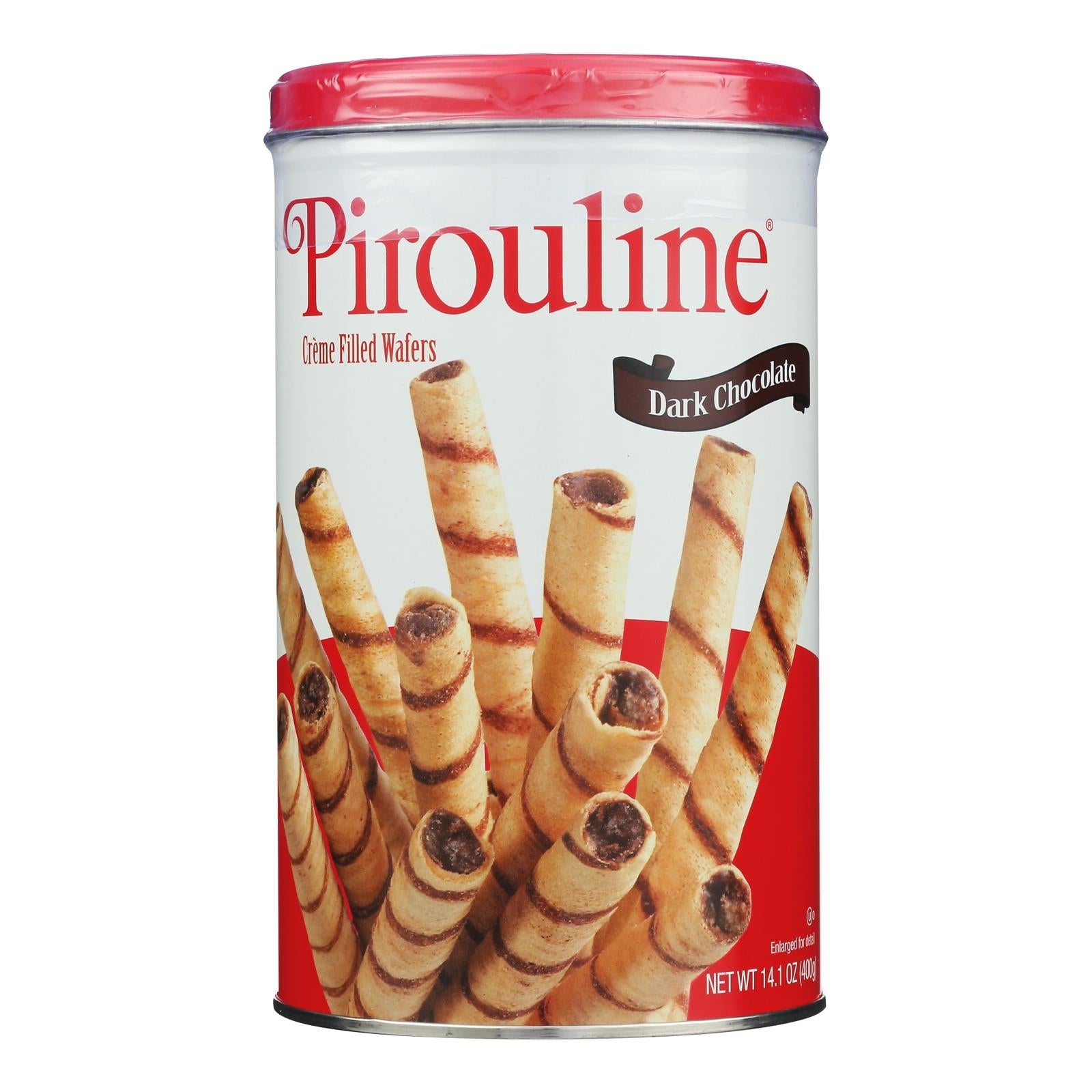 De Beukelaer - Cookies - Pirouline Creme Filled Rolled Wafers - Case Of 6 - 14.1 Oz. De Beukelaer