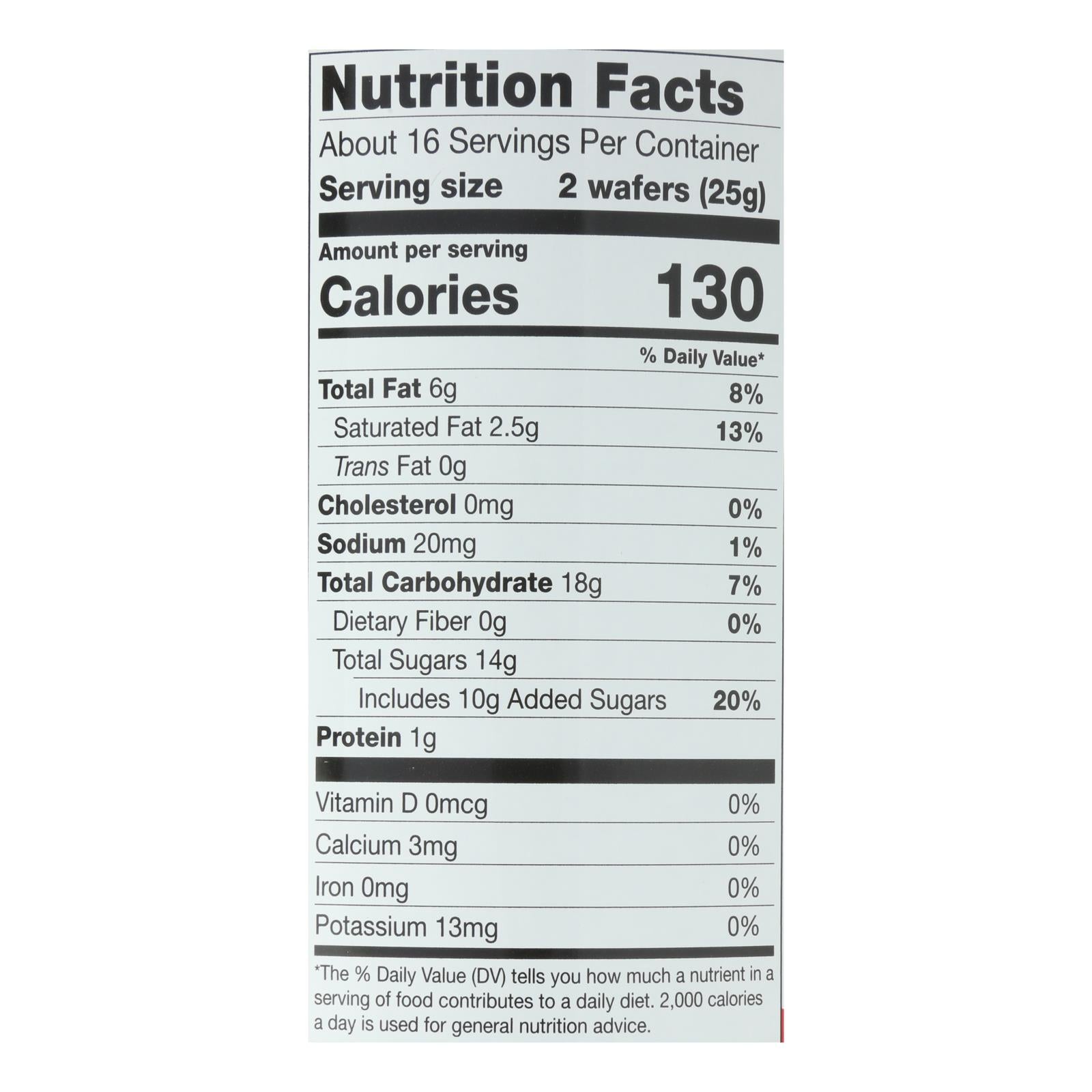 De Beukelaer - Cookies - Pirouline Creme Filled Rolled Wafers - Case Of 6 - 14.1 Oz. De Beukelaer