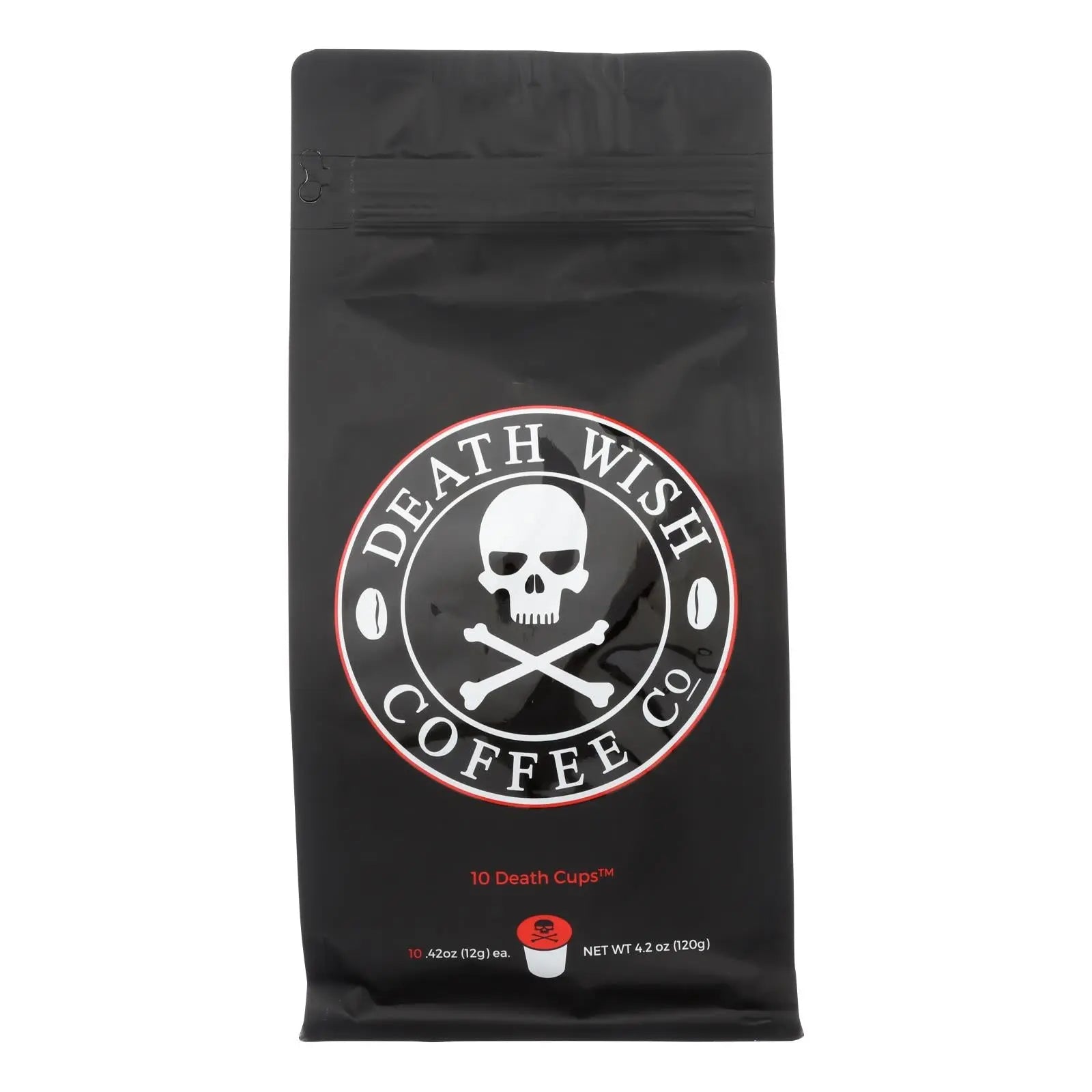 Death Wish Coffee - Coffee Single Serve Cup - Case Of 6-10 Ct Death Wish Coffee Co