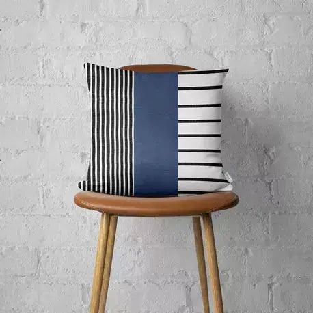 Decorative Vegan Faux Leather Throw Pillow Set of 2 MIKE & Co. NEW YORK