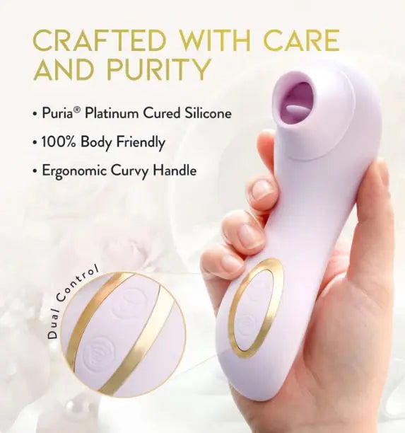 Delice Fleur Air Pulsing Vibe Barely Purple Blush Novelties