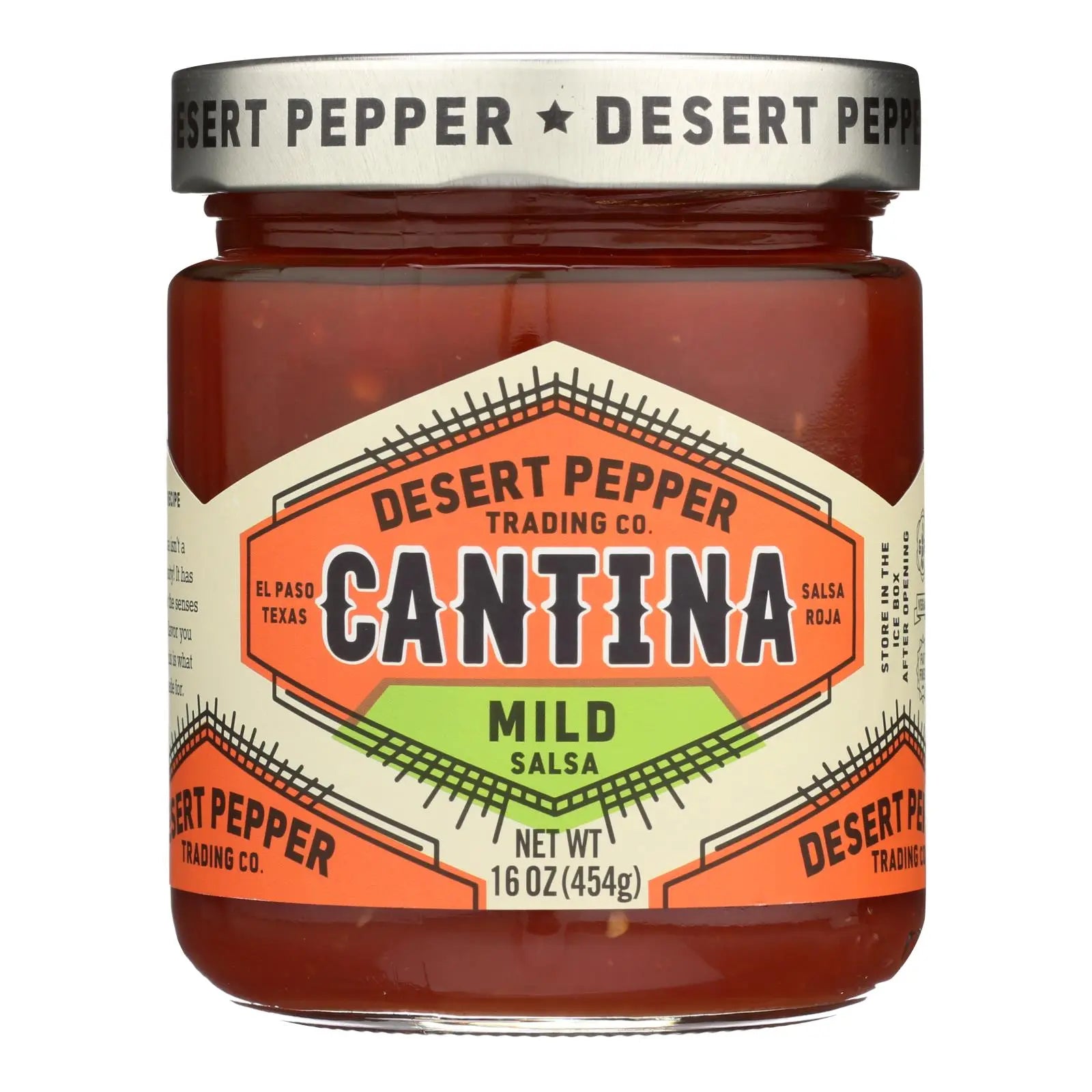 Desert Pepper Trading - Cantina Salsa - Mild - Case Of 6 - 16 Oz Desert Pepper Trading
