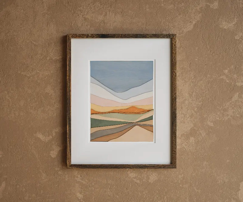 Desert Sunrise The Crafted Prints