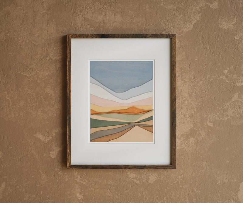 Desert Sunrise The Crafted Prints