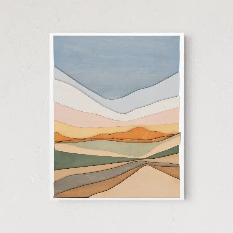 Desert Sunrise The Crafted Prints