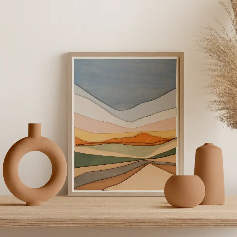 Desert Sunrise The Crafted Prints