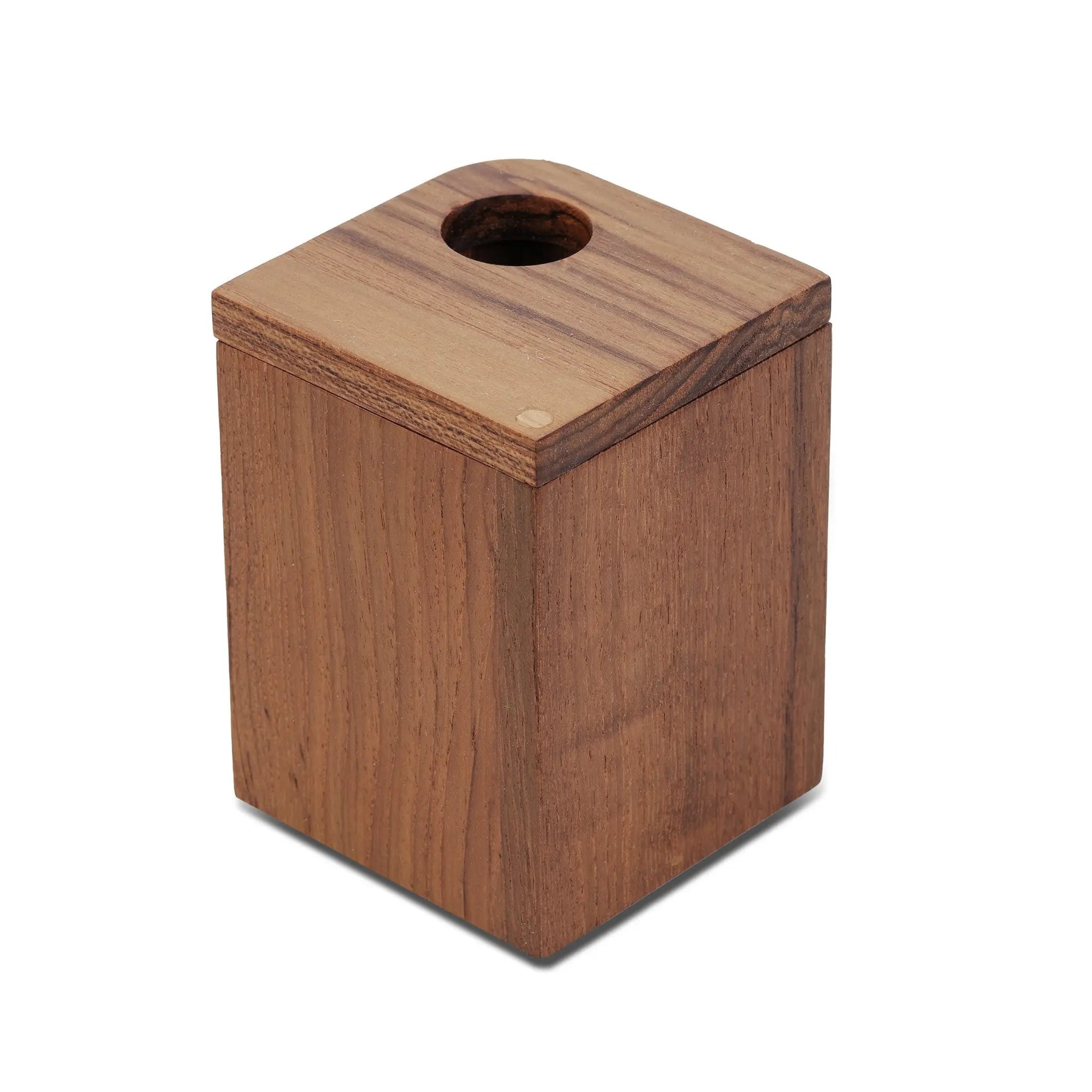 Designer Genuine Teak Cotton Box Homeroots Bed & Bath