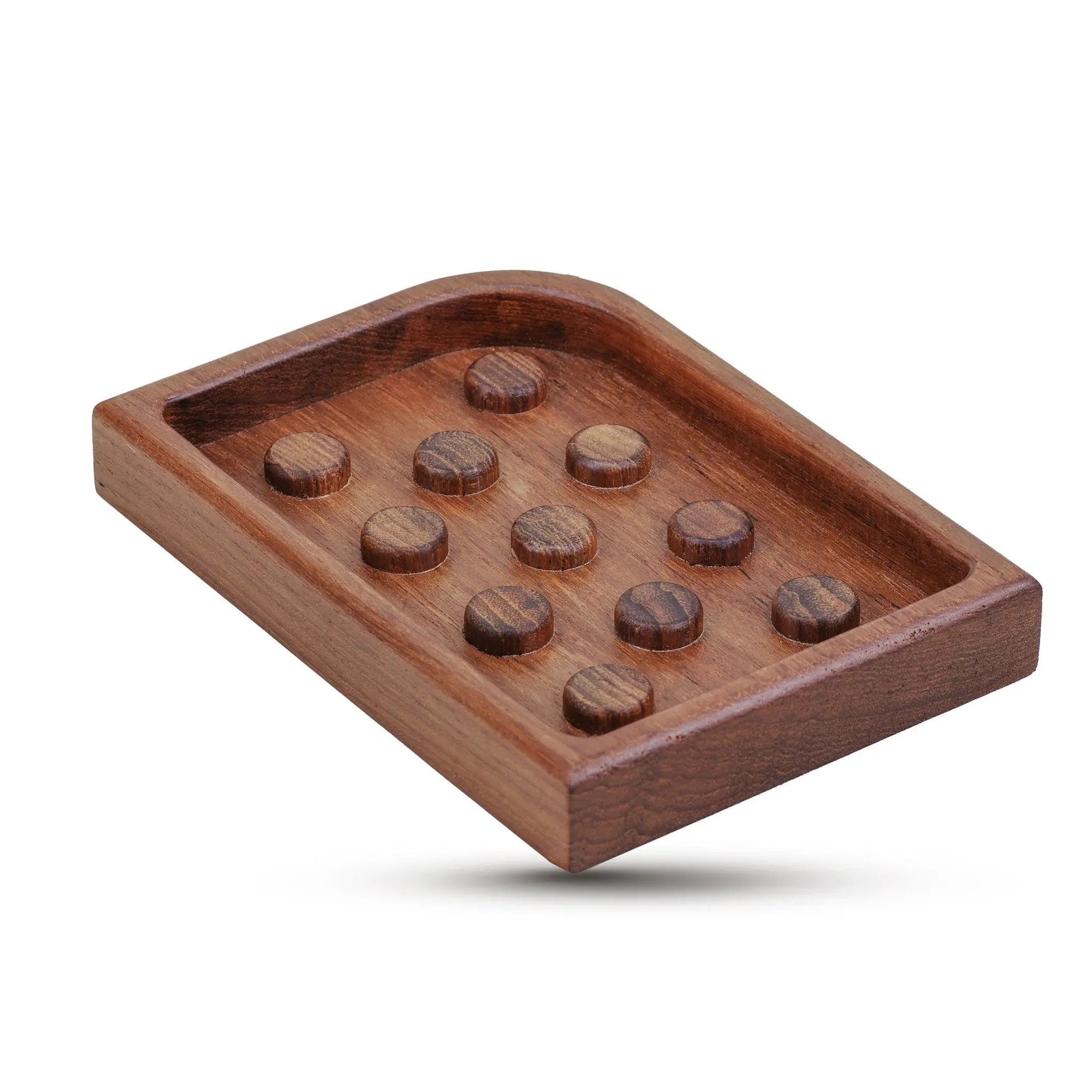 Designer Genuine Teak Soap Dish Homeroots Bed & Bath