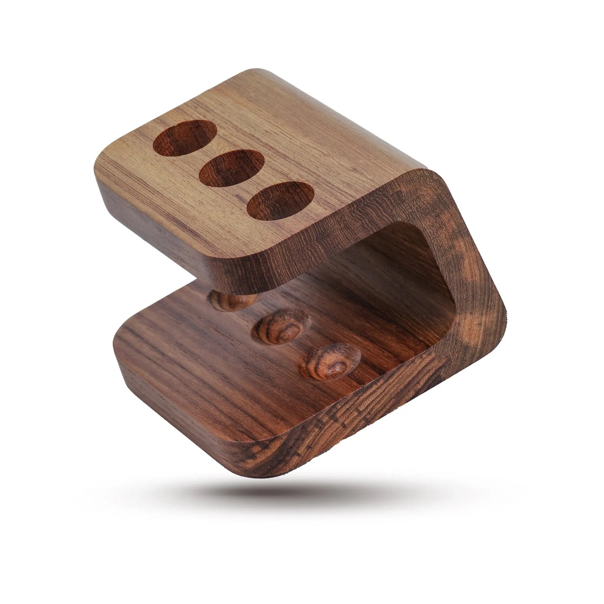Designer Genuine Teak Toothbrush Holder Homeroots Bed & Bath