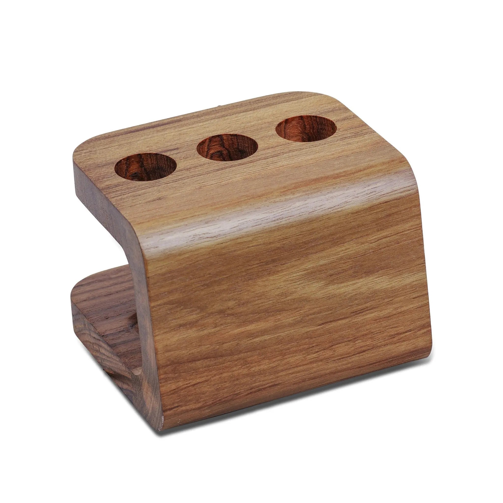 Designer Genuine Teak Toothbrush Holder Homeroots Bed & Bath
