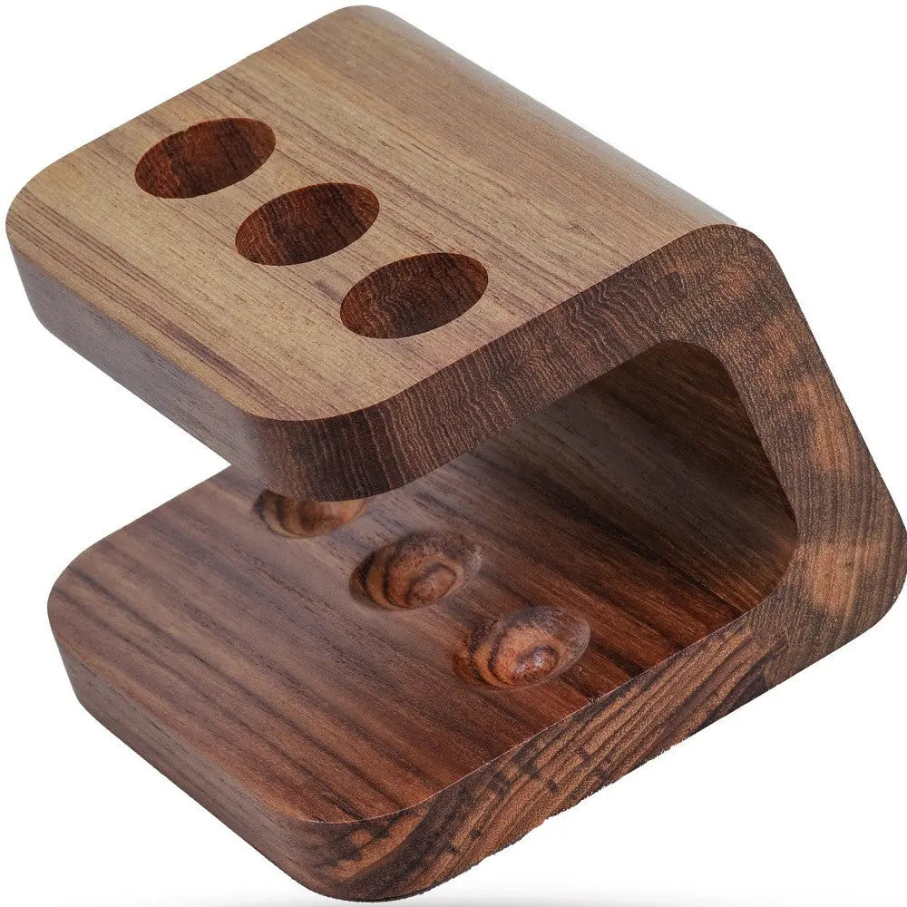Designer Genuine Teak Toothbrush Holder Homeroots Bed & Bath