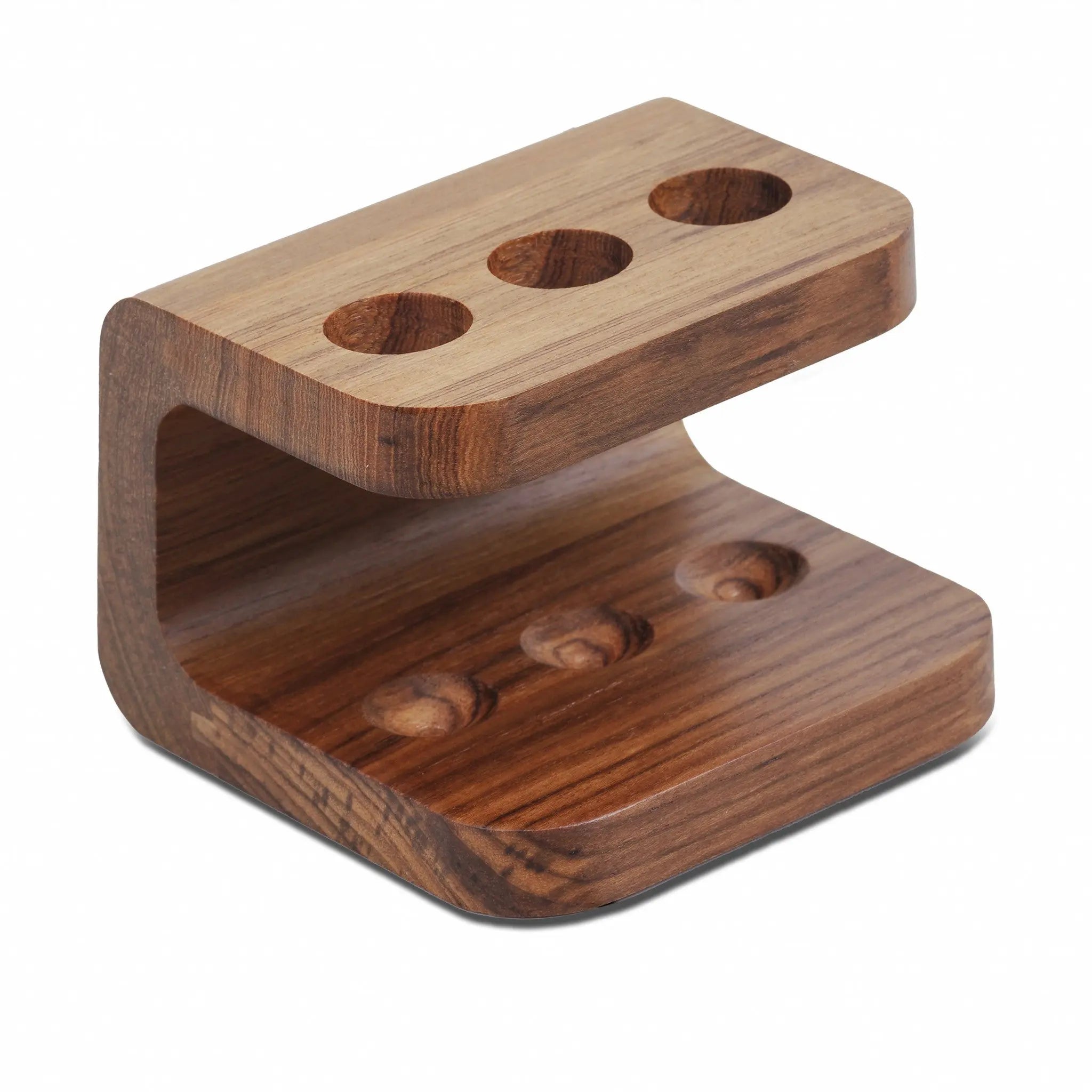 Designer Genuine Teak Toothbrush Holder Homeroots Bed & Bath