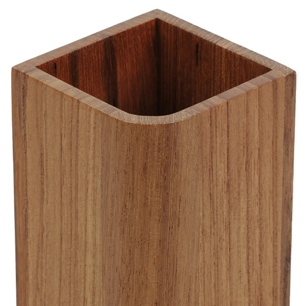 Designer Genuine Teak Tumbler Homeroots Bed & Bath