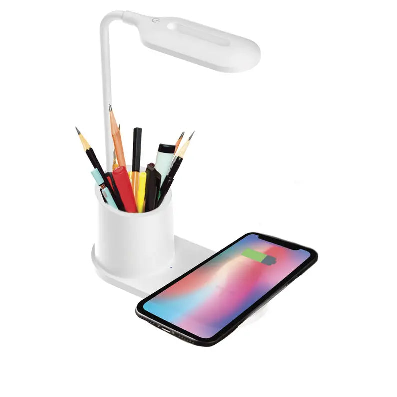 Desk Lamp With Wireless Charging & pen holder CIAO Tech