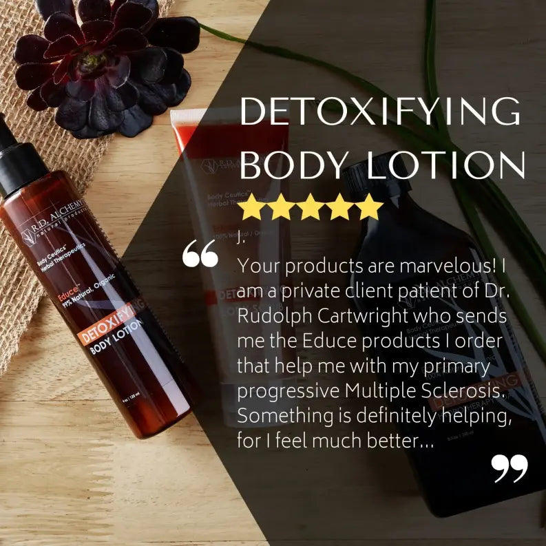 Detoxifying Body Lotion R.D. Alchemy Natural Products