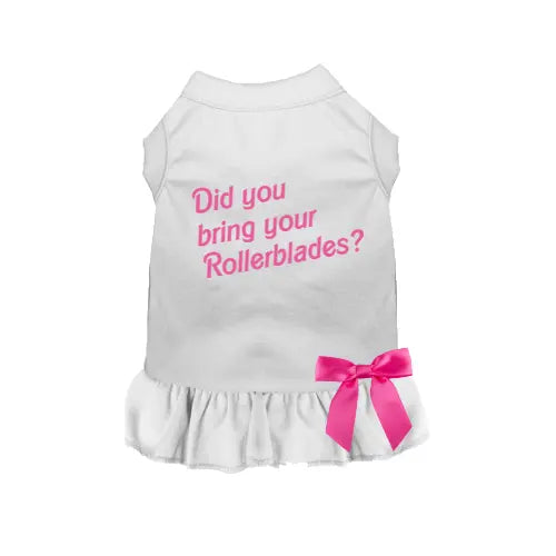 Did You Bring Your Rollerblades? Dog Dress Bark Fifth Avenue
