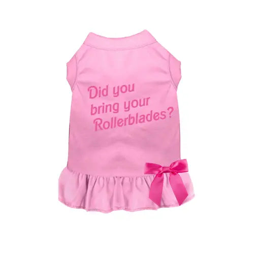 Did You Bring Your Rollerblades? Dog Dress Bark Fifth Avenue