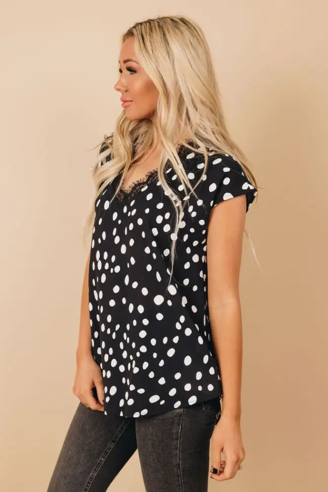 Different Outlook Printed Top Stay Warm in Style