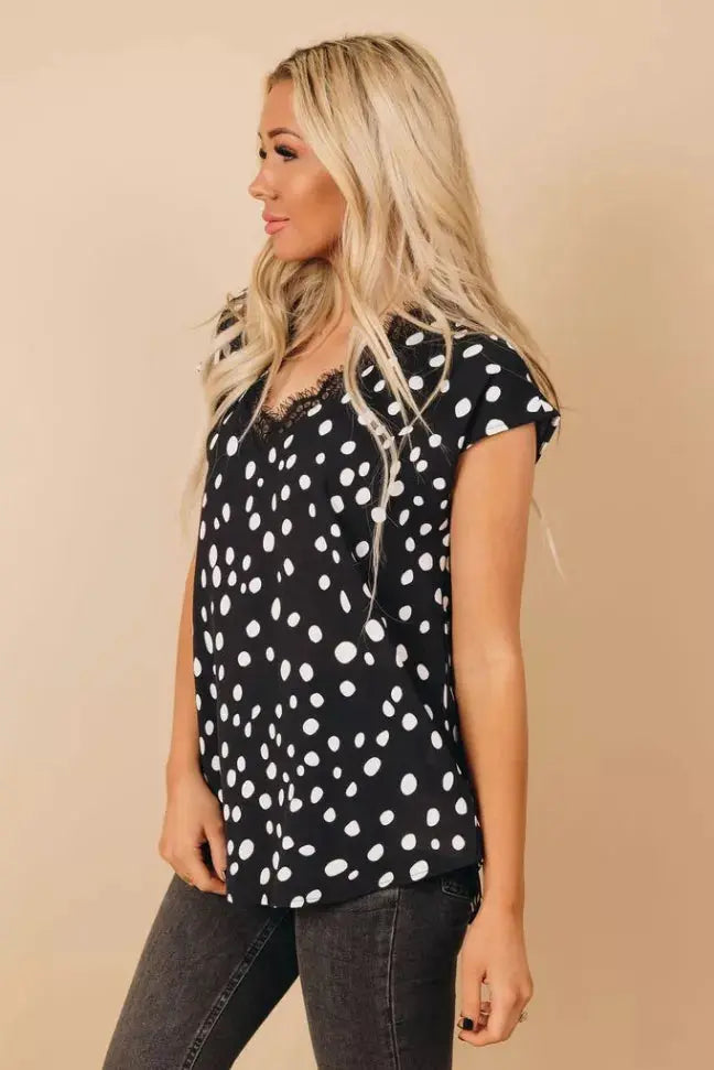 Different Outlook Printed Top Stay Warm in Style