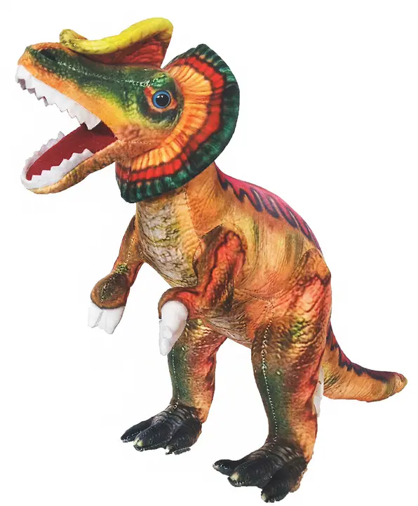 Dilophosaurus 17" Dinosaur Plush Stuffed Animal Texas Toy Distribution