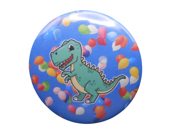 Dino Balloons Bravo Buttons