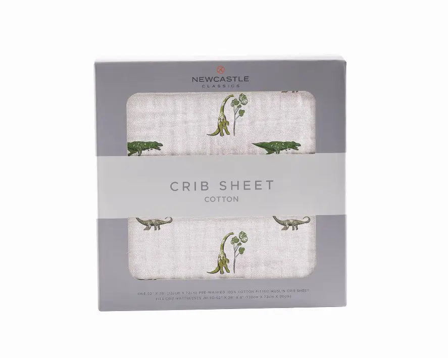 Dino Days Crib Sheet Newcastle Classics