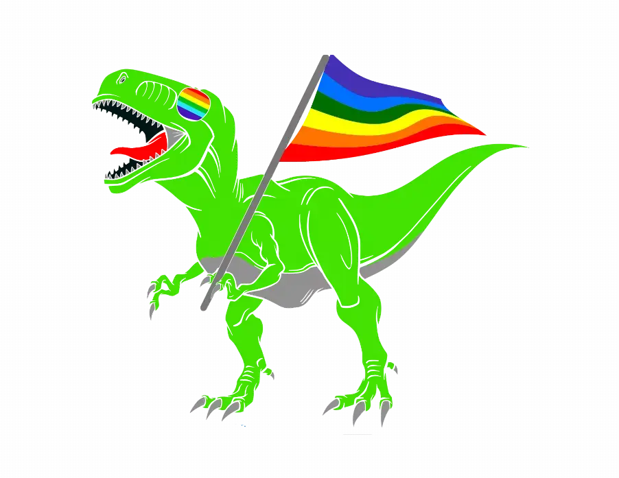 Dino Pride Tee PIG-STY APPAREL