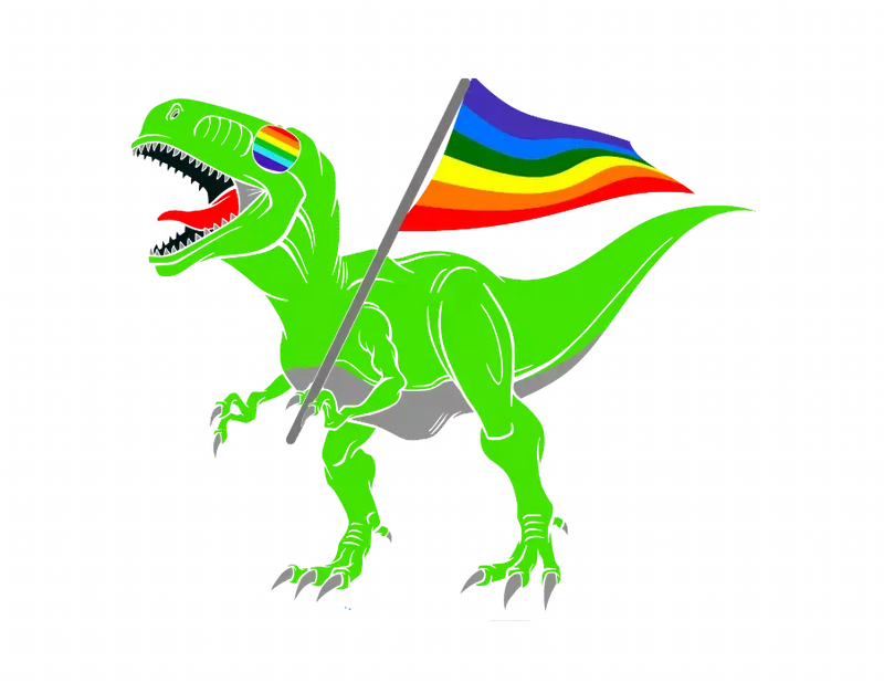 Dino Pride Tee PIG-STY APPAREL