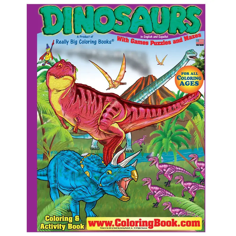 Dinosaurs Really Big Coloring Book Really Big Coloring Books
