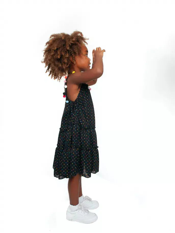 Dippin Dots Tiered Dress Little Mass