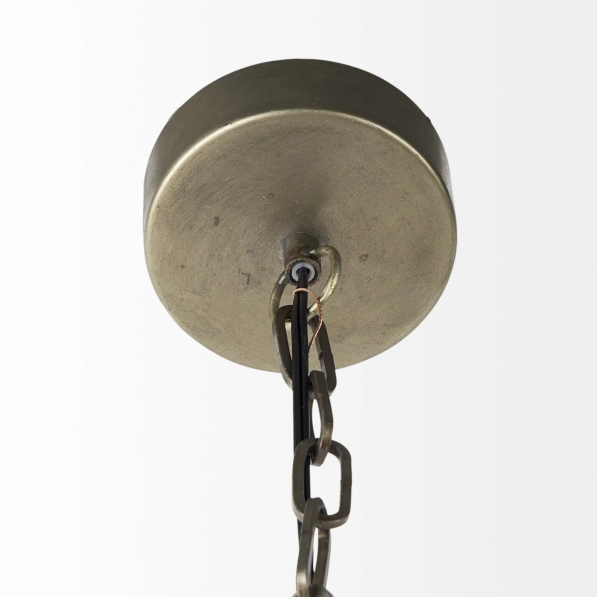 Distressed Bronze Metal Dome Hanging Light Homeroots Lighting