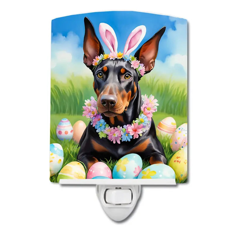 Doberman Ceramic Night Light Caroline's Treasures