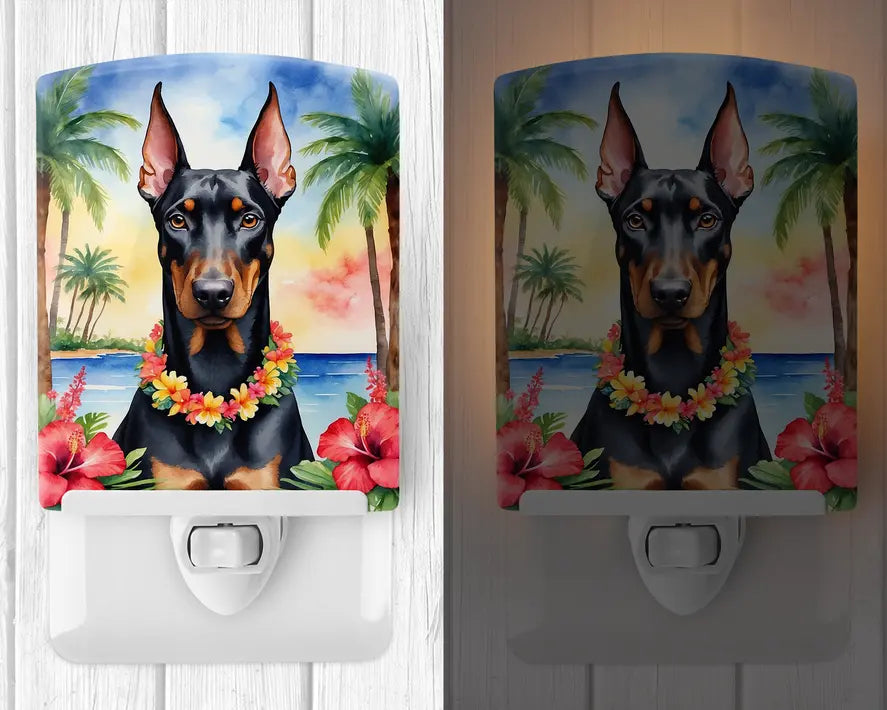Doberman Ceramic Night Light Caroline's Treasures