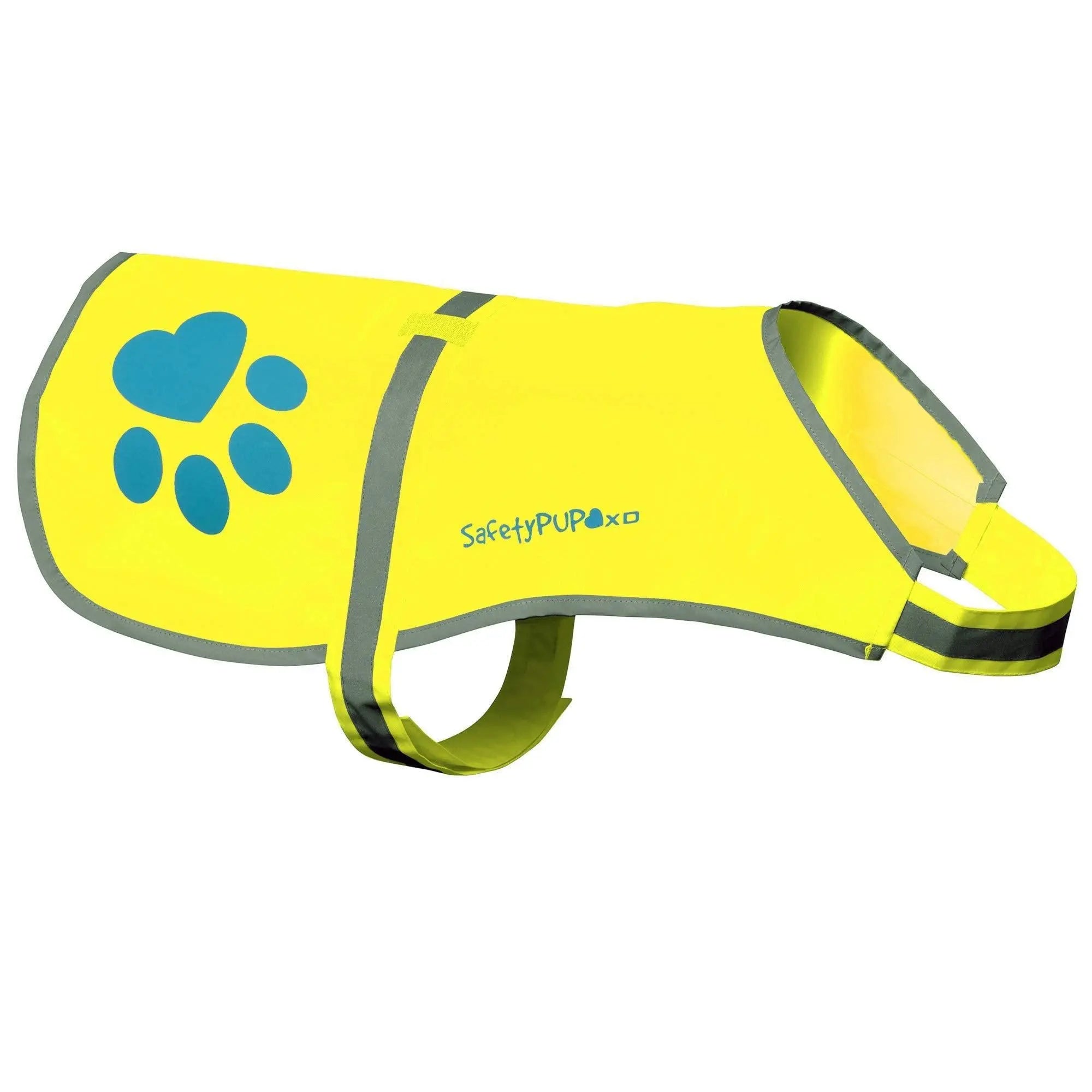 Dog Reflective Vest Sizes to Fit Dogs 14 lbs to 130 lbs   SafetyPUP XD Hi Vis Safety Vest Keeps Dogs Visible On and Off Leash in Both Urban and Rural Environments Neon Yellow Safetypup Xd