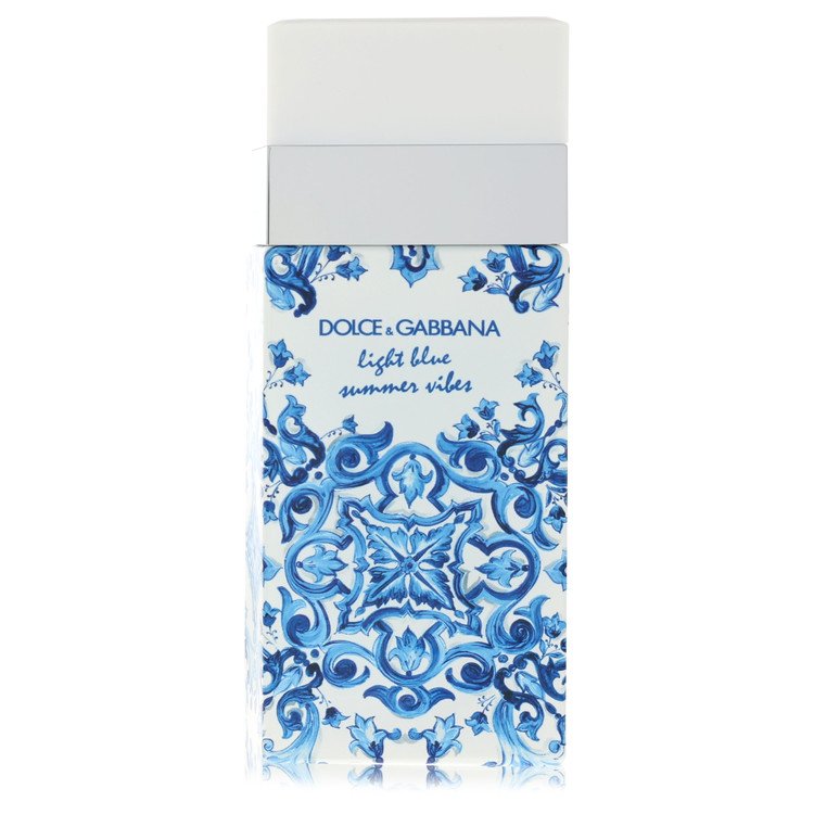 Dolce & Gabbana  Light Blue Summer Vibes by Dolce & Gabbana Eau De Toilette Spray (Tester) 3.3 oz for Women for Fragrances for Women Dolce & Gabbana