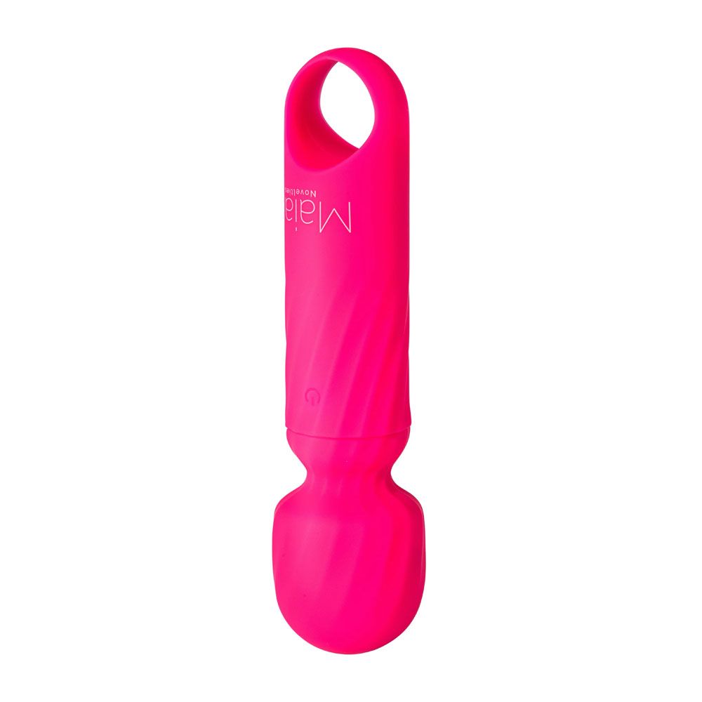 Dolly Pink Silicone Mini Wand Rechargeable Maia Toys