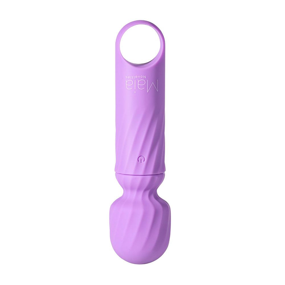 Dolly Purple Silicone Mini Wand Rechargeable Maia Toys