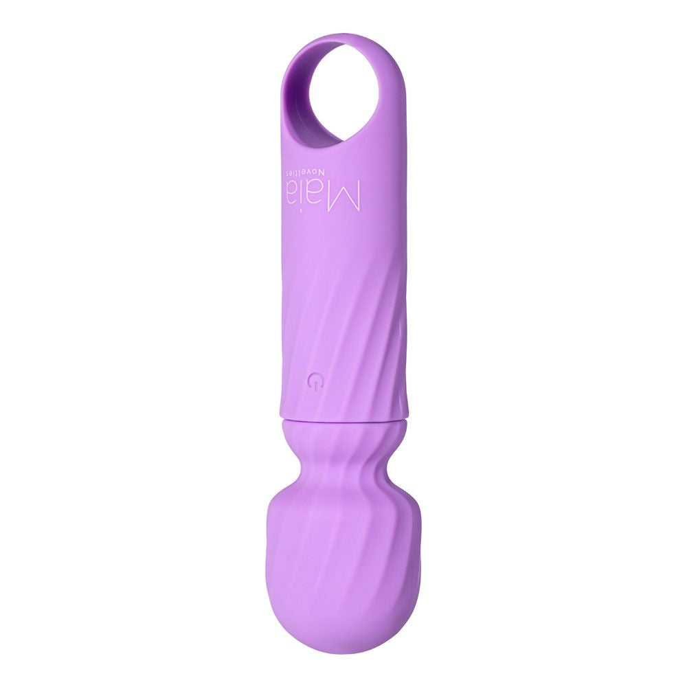 Dolly Purple Silicone Mini Wand Rechargeable Maia Toys