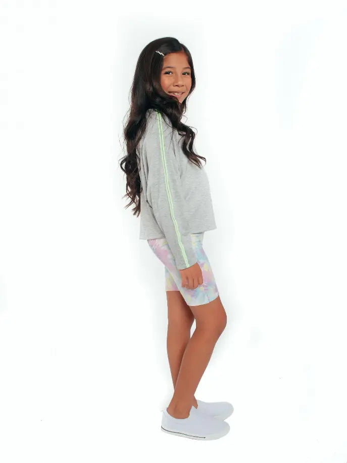 Dolman Sleeve Pullover ft Reflective Tape Strip Little Mass