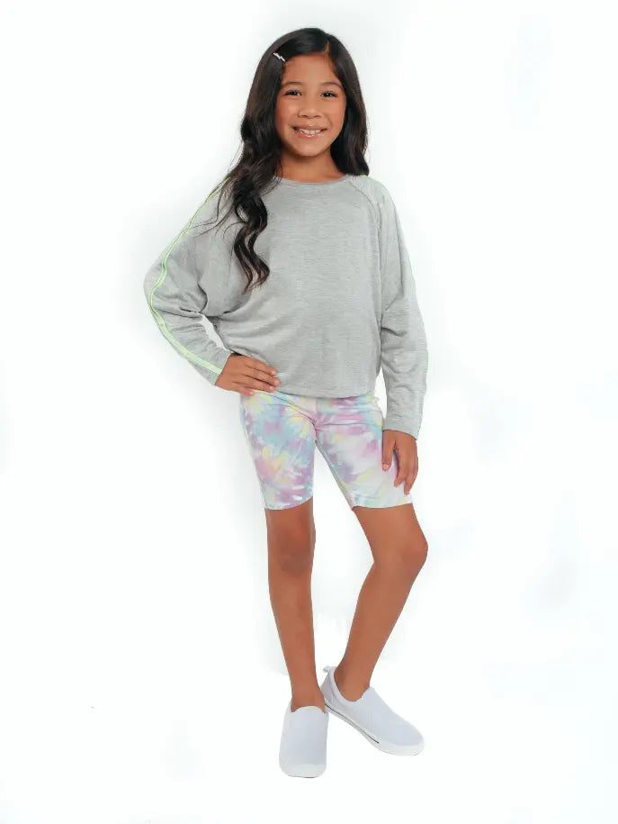 Dolman Sleeve Pullover ft Reflective Tape Strip Little Mass