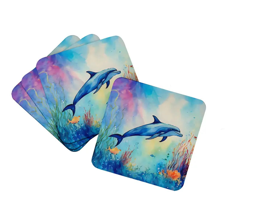 Dolphin Pair of Pot Holders Caroline's Treasures