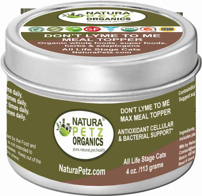Don'T Lyme To Me Max Meal Topper* Antioxidant Cellular & Bacterial Support* Dogs & Cats* Organic Pet Systems