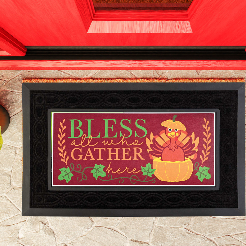 Doormat Insert Bless All Who Gather Dicksons Inc