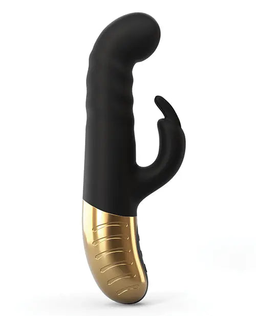 Dorcel G-stormer Thrusting G Spot Rabbit - Black/gold - GreatEagleInc