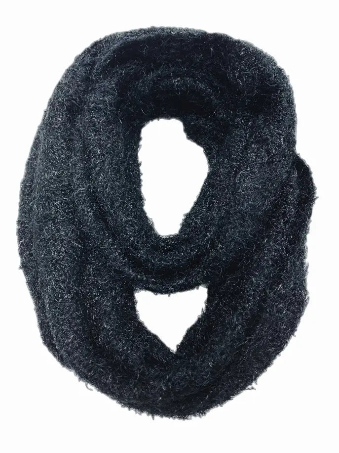 Double Loop Knitted Yam Infinity Scarf JC Sunny Fashion