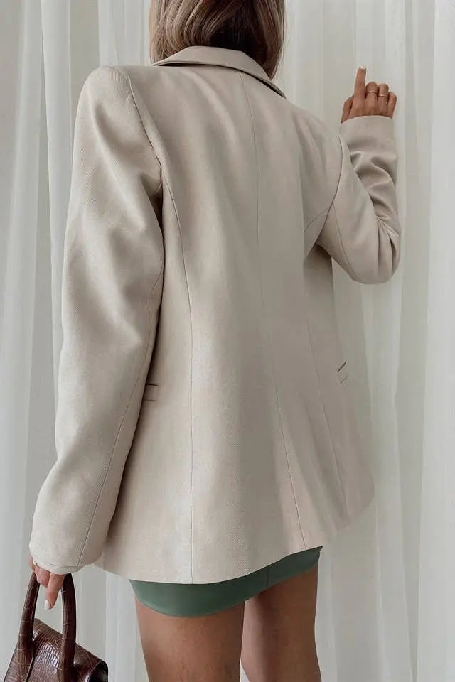 Double Pocket Blazer Jacket Opposite Sense