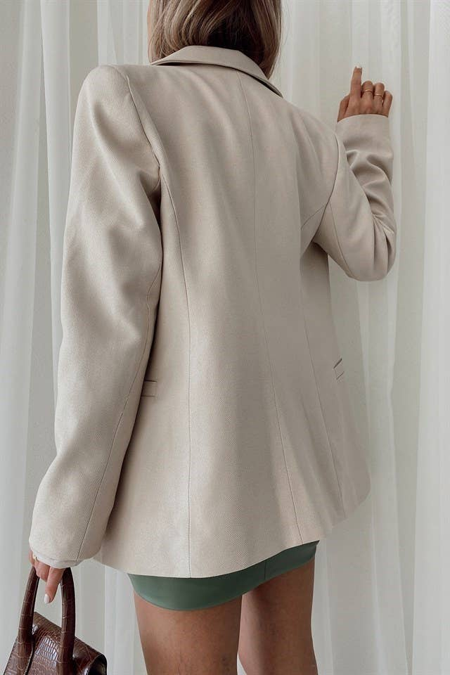 Double Pocket Blazer Jacket Opposite Sense